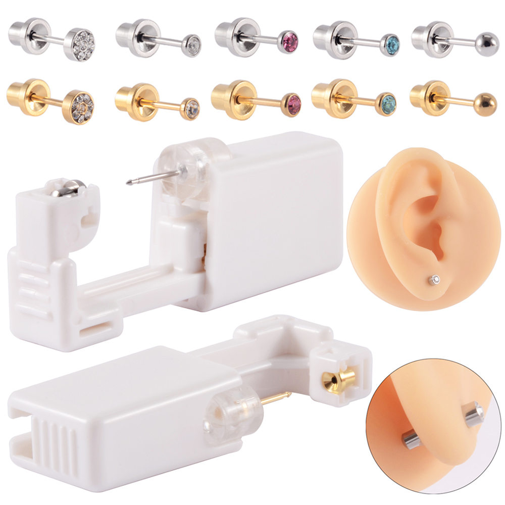 Body Jewelry Factory - 滅菌済み滅菌ピアスユニット,ヘリックス耳珠ピアスガン,穴なし,ドリル用ドリルツール,ドリルキット,ドリル,ジュエリー,新品