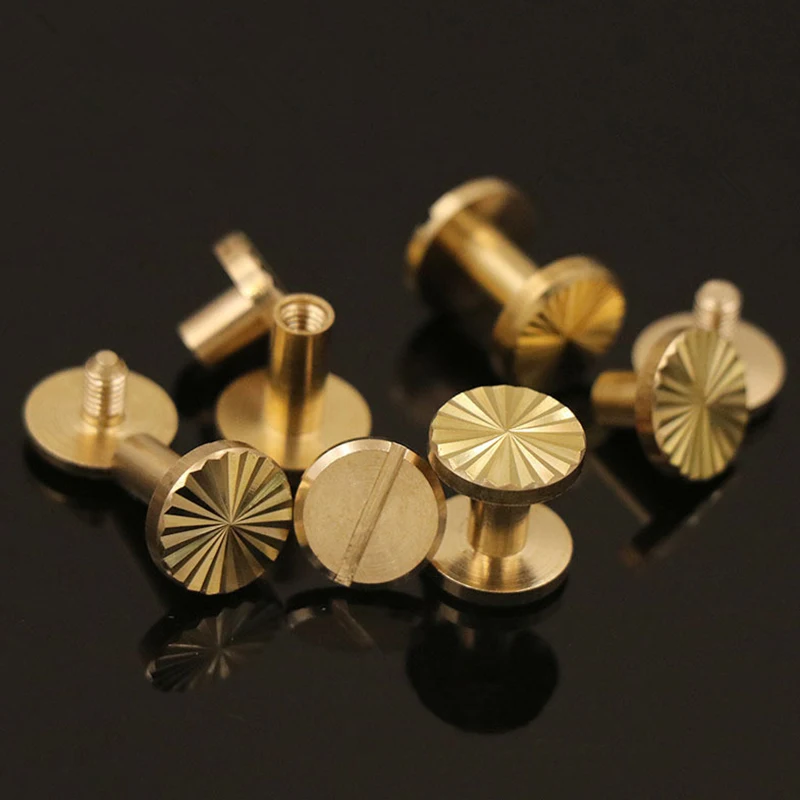 10 セット固体真鍮バインディングシカゴネジネイルスタッドリ - Body Jewelry Chicago のレビューと価格