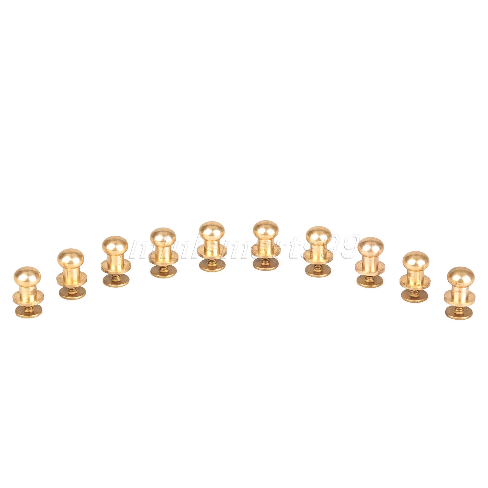 10 個 5/6/7/8/9/10 ミリメートル真鍮ベルトバ - Body Jewelry Chicago のレビューと価格