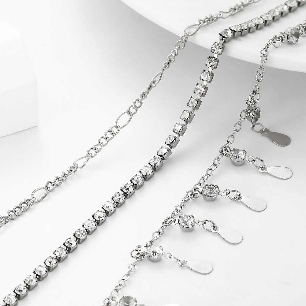 ボヘミアンファッション蝶ラインストーンタッセルメタルチェーン - Body Jewelry Online のレビューと価格