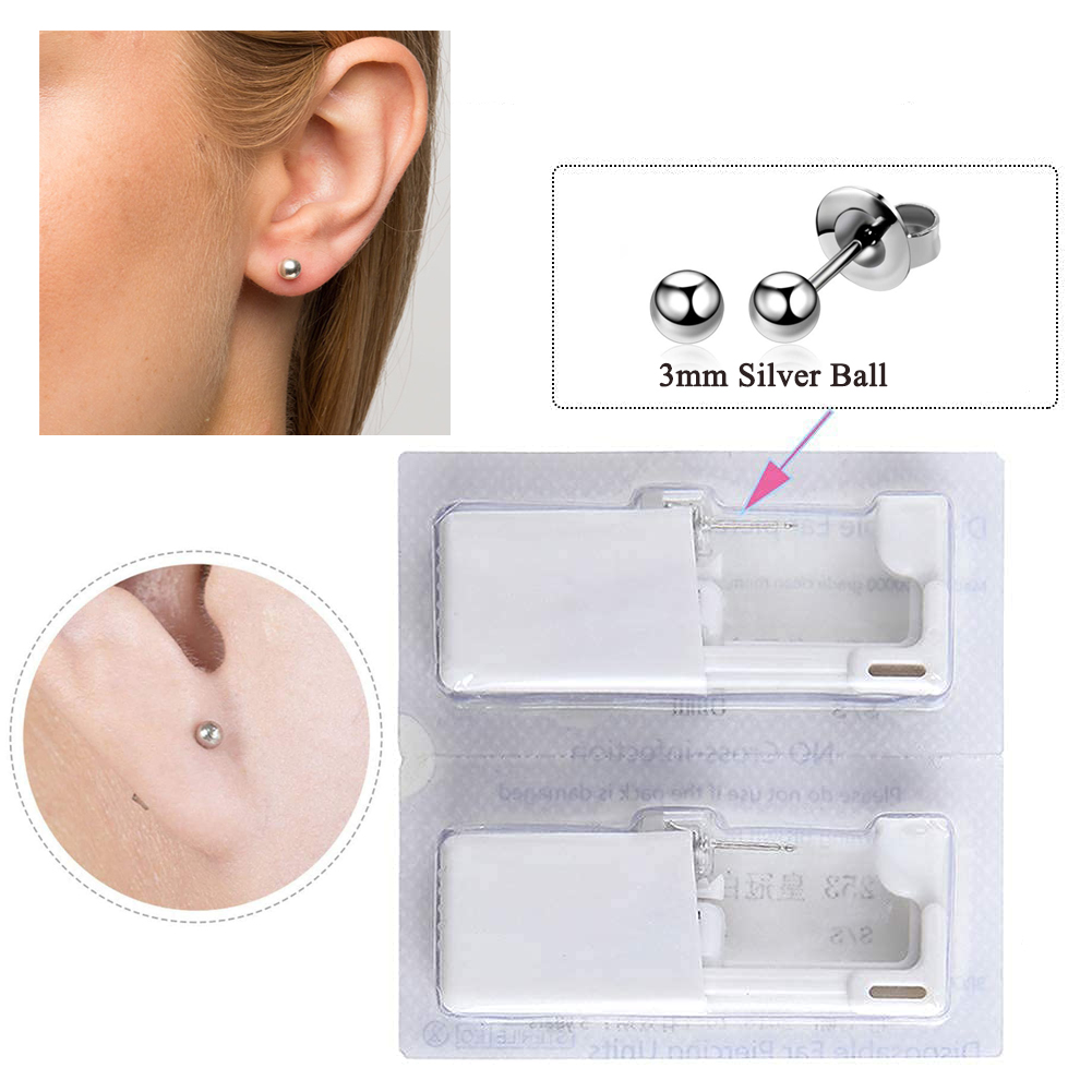 1-20 ピース/セット耳ピアスガン使い捨て消毒安全イヤリン - Body Jewelry Factory のレビューと価格
