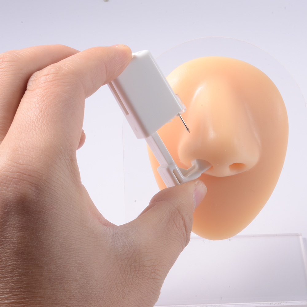1 ユニット使い捨て安全滅菌ピアスユニット宝石鼻スタッドピア - Body Jewelry Factory のレビューと価格