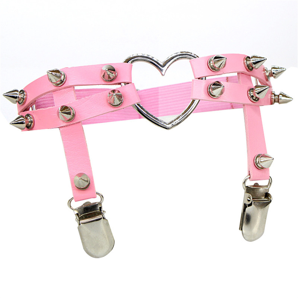1 個女性パンクゴスハート Pu レザー弾性脚リングボディジ - Body Jewelry Online のレビューと価格