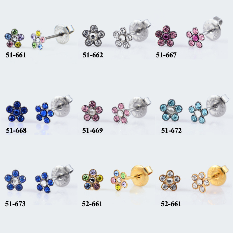 使い捨ての鼻と耳のピアスデバイス、滅菌ツールキット、痛みなし - Body Jewelry Factory のレビューと価格