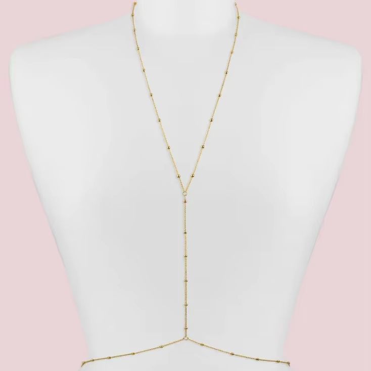 ファッションシンプルなビーズチェーンボヘミアン女性のボディチ - Body Jewelry Online のレビューと価格
