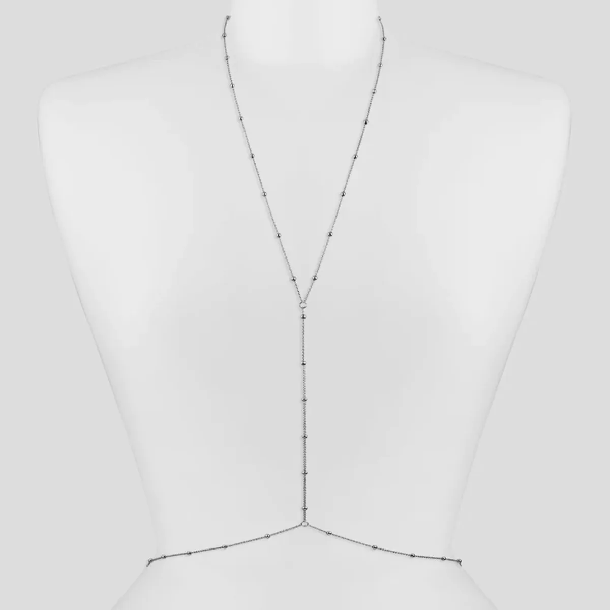 ファッションシンプルなビーズチェーンボヘミアン女性のボディチ - Body Jewelry Online のレビューと価格