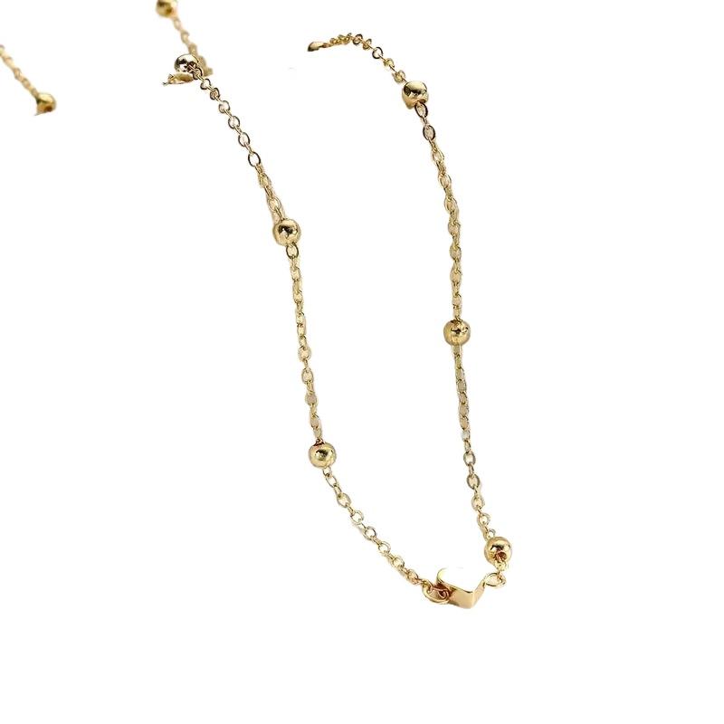 女の子用シンプルハートビーズベリーチェーン、女性用ファッショ - Body Jewelry Online のレビューと価格