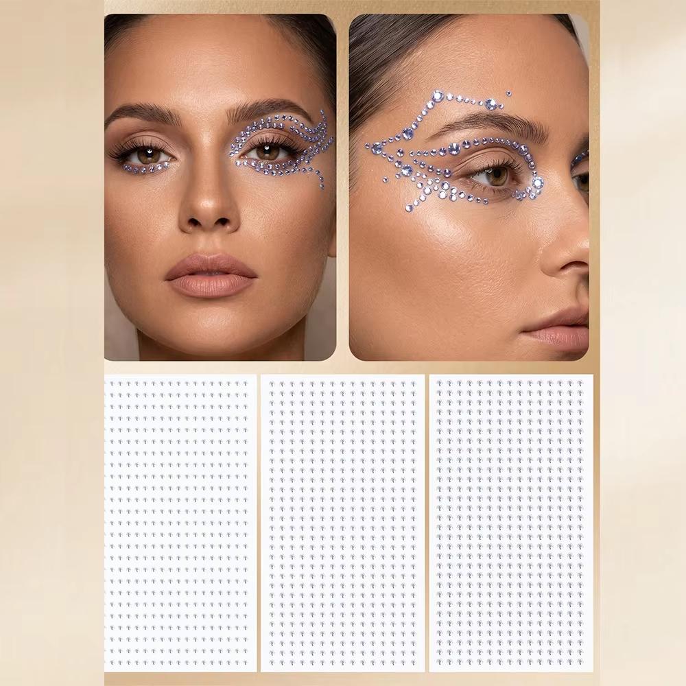 フェイクノーズリング、フェイスジェム、ヘアジェム、粘着式フェ - Body Jewelry Nose のレビューと価格