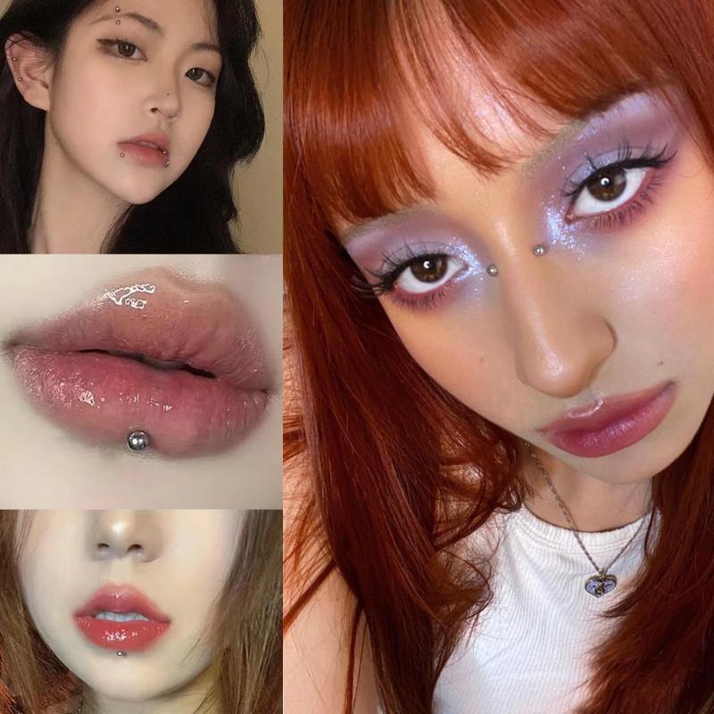 321 個非ピアスリップスタッドステッカー自己粘着防水再利用 - Body Jewelry Nose のレビューと価格