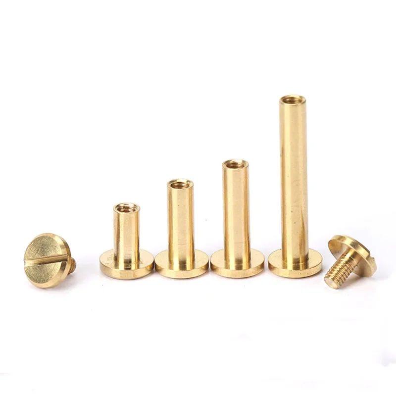10 セットソリッドブラスバインディングシカゴネジベルトネジ - Body Jewelry Chicago のレビューと価格