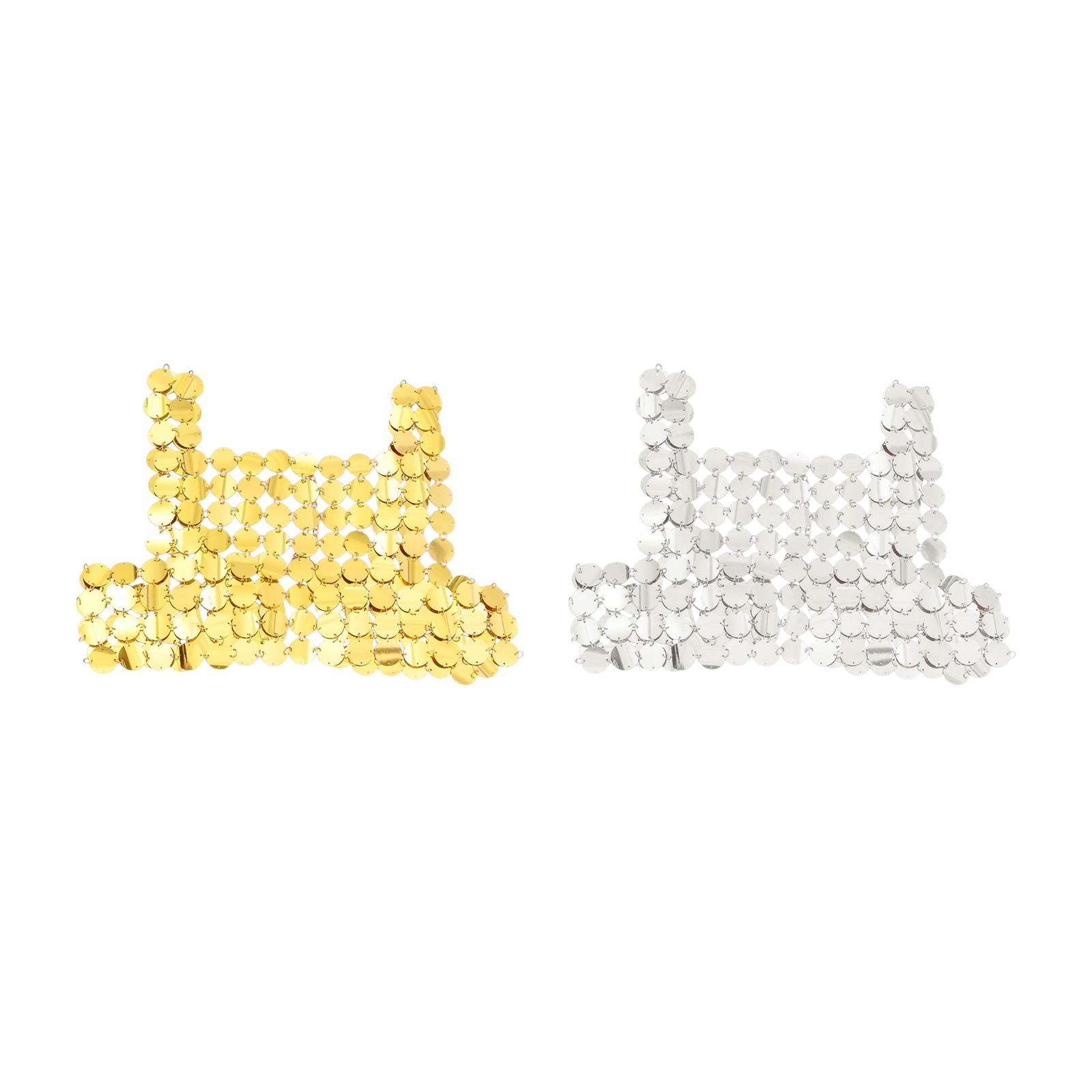 スパンコールベストタンクトップ、キラキラ光るボディジュエリー - Body Jewelry Vest のレビューと価格