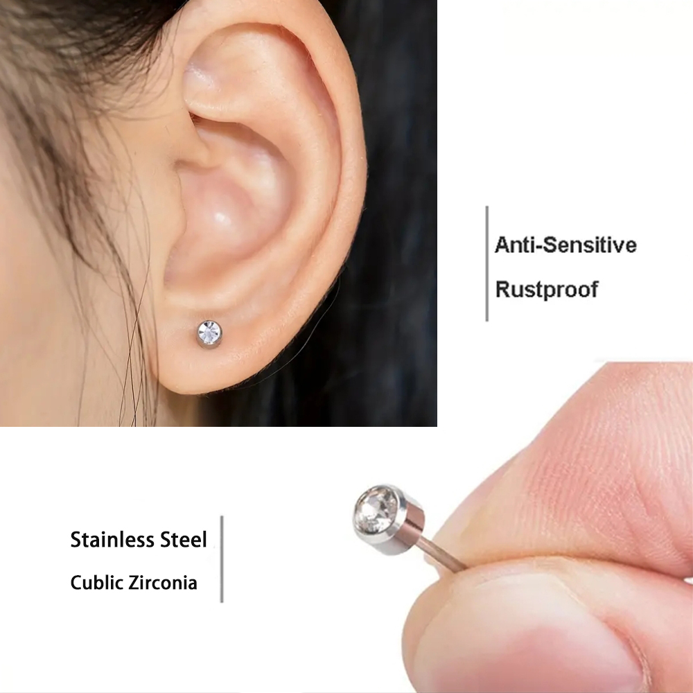 50-1 個使い捨て滅菌耳ピアスユニット耳珠ピアスガン家庭用 - Body Jewelry Factory のレビューと価格