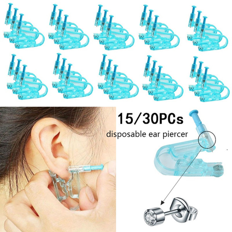 使い捨てブルーイヤリングピアスガンキット、無菌安全ノーズイヤ - Body Jewelry Factory のレビューと価格