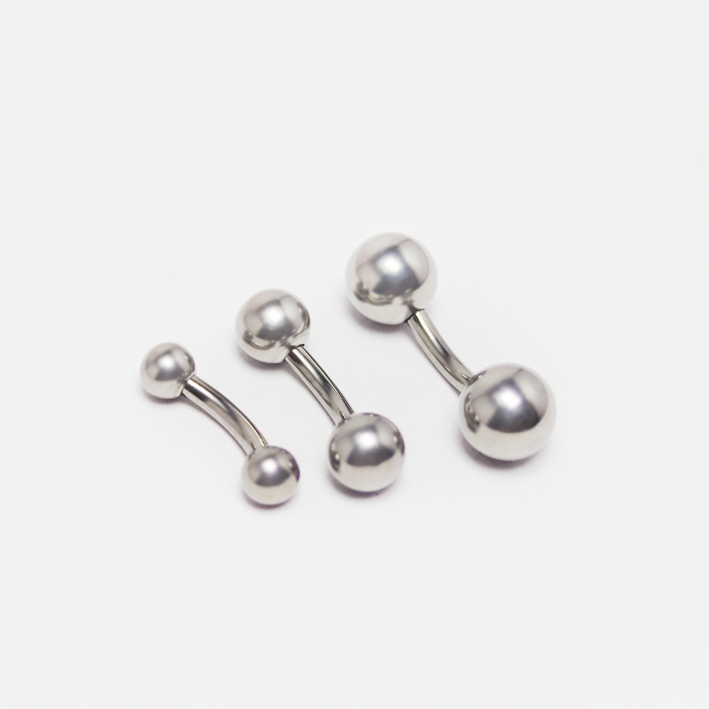 F136 チタンピアス 3-5mm オパール カーブバーベル - Eyebrow Curved Barbell のレビューと価格